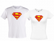 Парные футболки Superman & supergirl 2