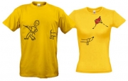 Комплект футболок Воздушный змей и собачка