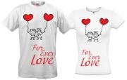 Пара футболок For-ever-love