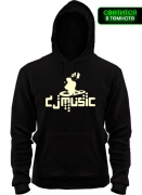 Худи DJ-Music (Glow)