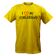 Футболка I love my gerlfriend