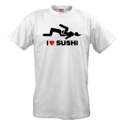 Футболка I love sushi