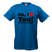 Футболка Ок, I love you