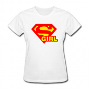 Футболка для девушек Supergirl