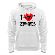 Толстовка I love zombies