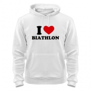 Толстовка I love Biathlon