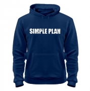 Толстовка с надписью Simple plan