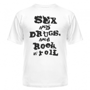 Футболка Sex and Drugs and Rock n roll