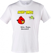 футболка Angry Birds (лето, жара)