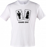 Футболка с приколом Game on