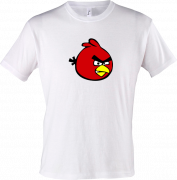 футболка Красная птица