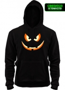 Толстовка Bold Pumpkin Face (glow)
