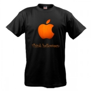 Футболка  Apple - Think helloween