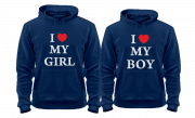 Комплект для влюбленных I love my boy (girl)