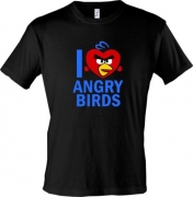 Футболки I love angry birds