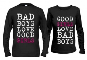 Парные кофты Bad boysgirls