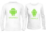 Кофты для влюбленных Android People