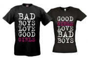 Футболки Bad boys - bad girls. 