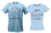 Парные футболки Love united
