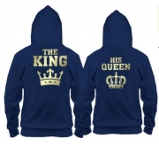 Парные толстовки The king-his queen